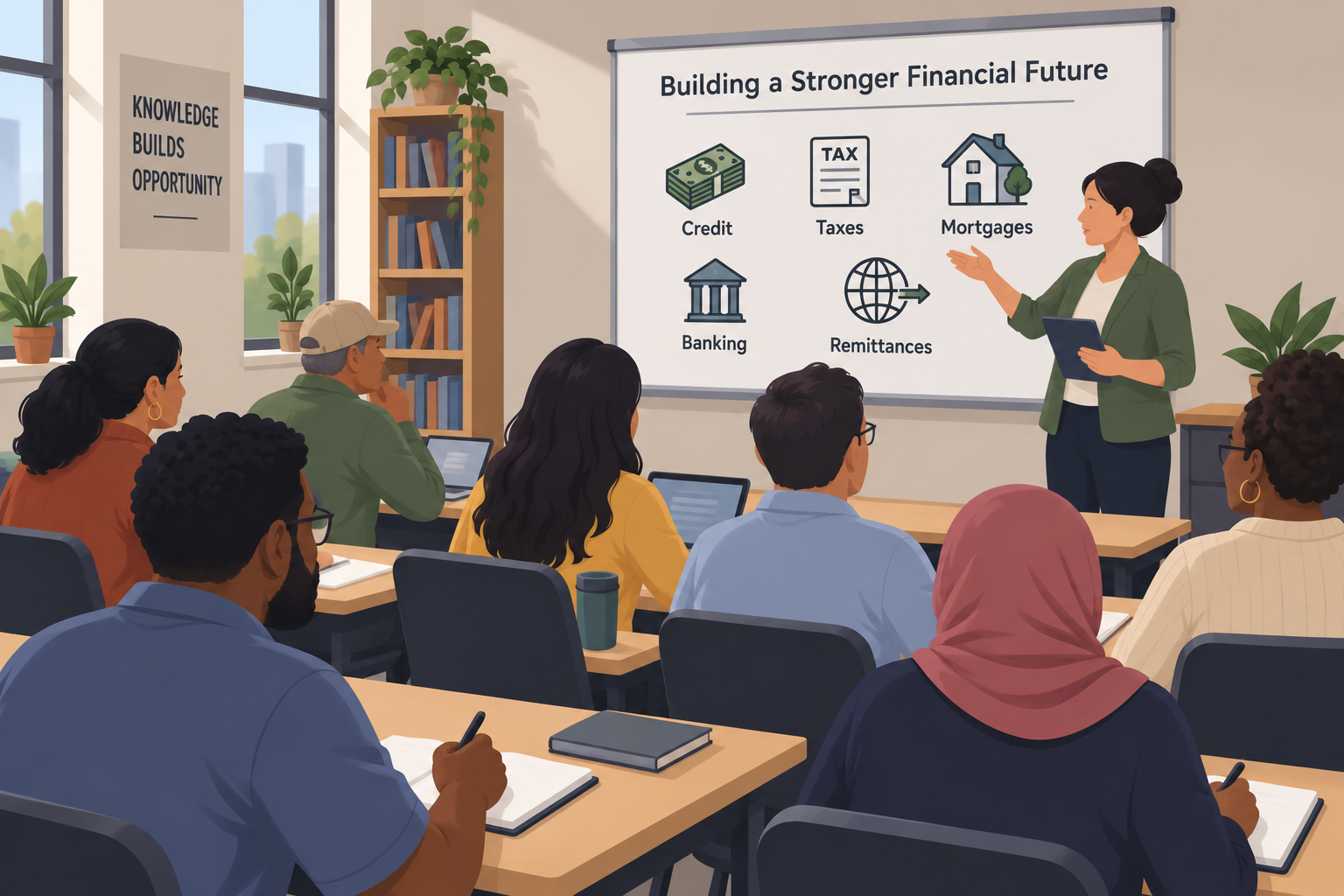 Dollar Scholars classroom
